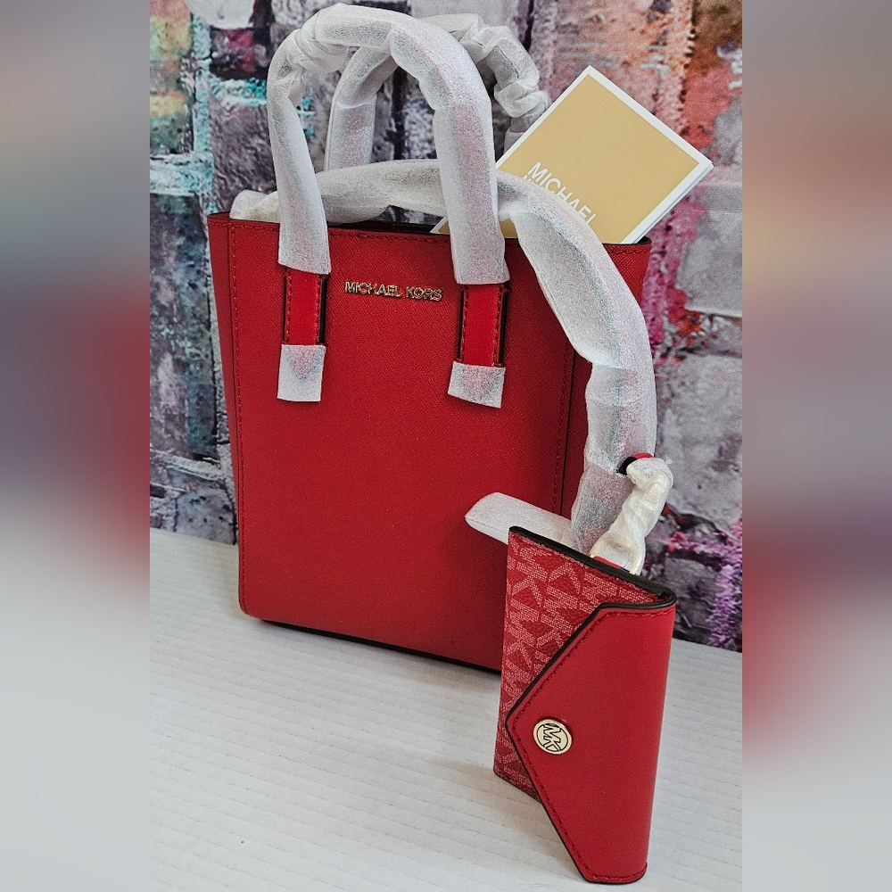Michael Kors Bag/Crossbody & Wallet Set NWT - Picture 9 of 13